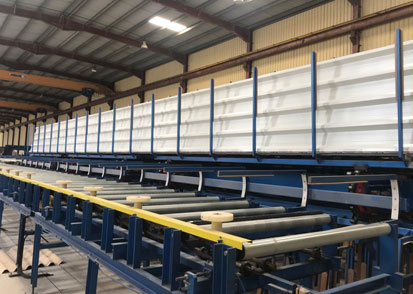 PU && PIR Sandwich Panel Line in VAE